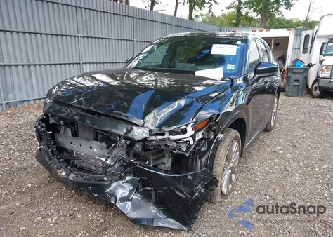 2022 Mazda Cx-5 2.5 Turbo Signature from USA, damaged, VIN JM3KFBXY1N0521970